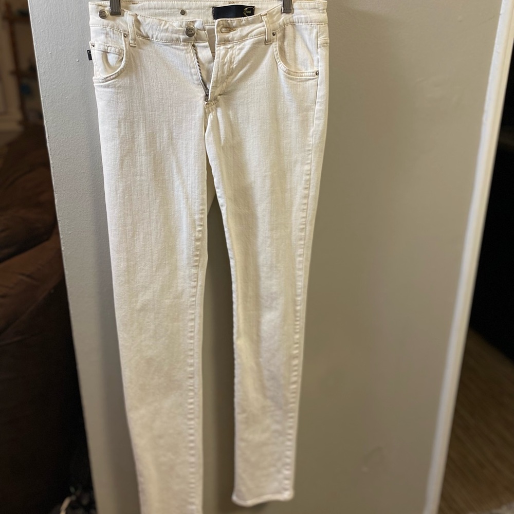 Roberto Cavalli- white summer jeans | NWOT